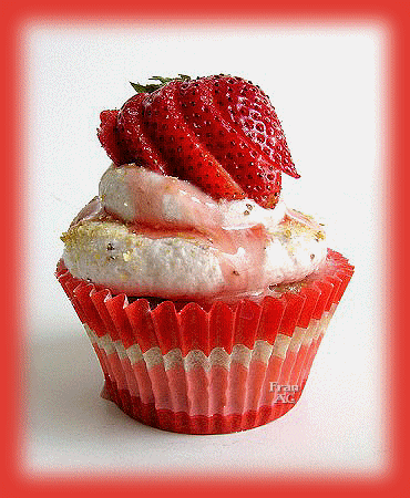 Cupcake de Morango